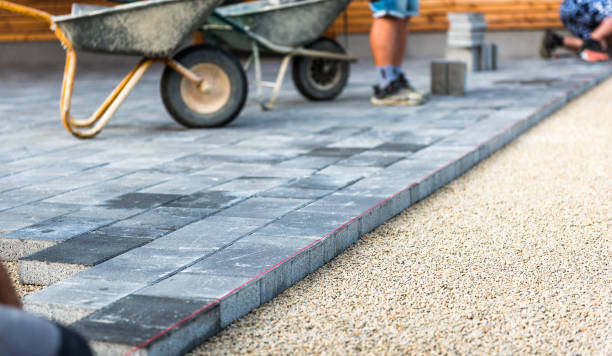 Permeable Paver Driveway in Polk City, FL